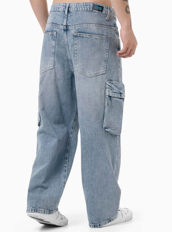 JEANS ALGODÓN SUELTO LOOSE HOMBRE GZUCK SKLATX - 3