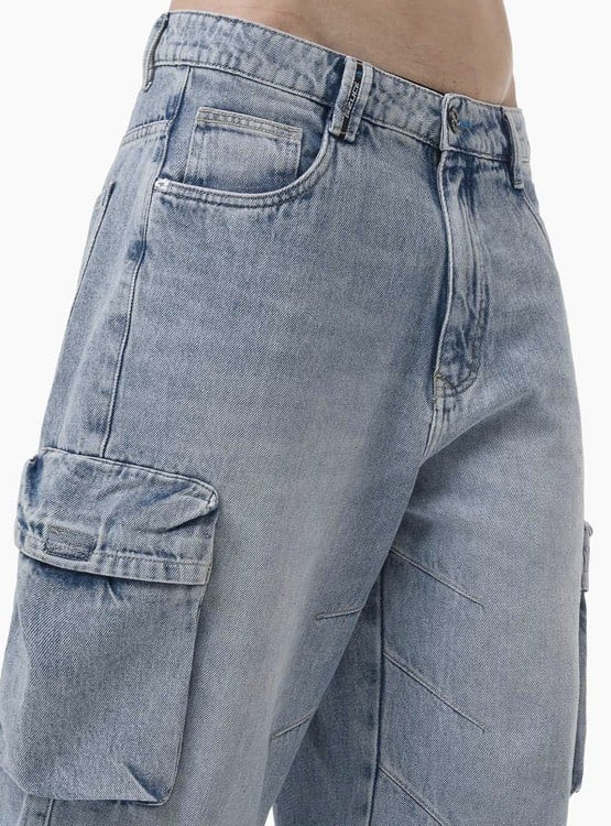JEANS ALGODÓN SUELTO LOOSE HOMBRE GZUCK SKLATX - 5