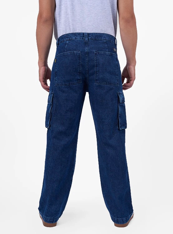 JEANS LARGO ALGODÓN WIDELEG HOMBRE BRONCO A-ROB - 3