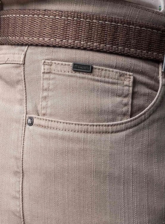 PANTALÓN ALGODÓN REGULAR PITILLO HOMBRE PIONIER BECKAHM2 - 5
