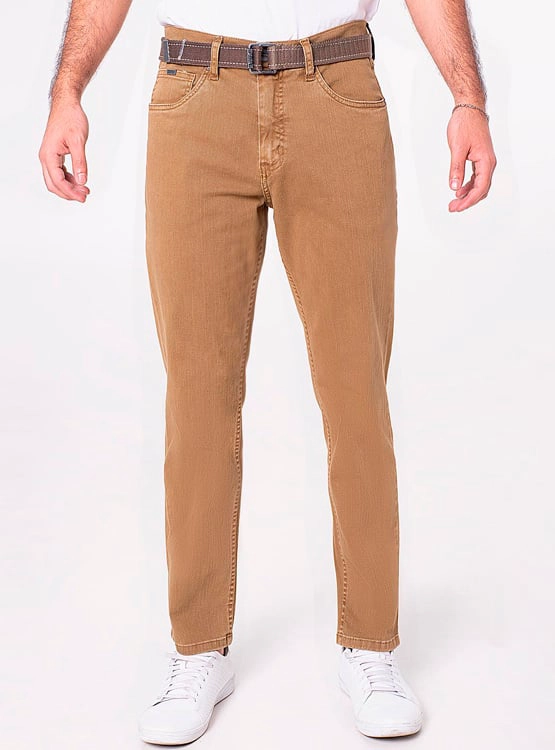 PANTALÓN ALGODÓN REGULAR PITILLO HOMBRE PIONIER BECKAHM2 - 1