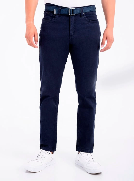 PANTALÓN ALGODÓN REGULAR PITILLO HOMBRE PIONIER BECKAHM2 - 1