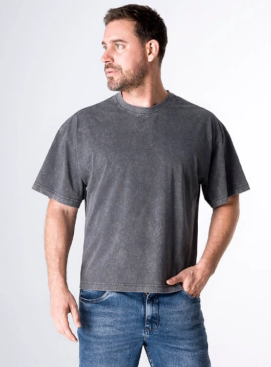 POLO MANGA CORTA ALGODÓN HOMBRE PIONIER WYLLI BOXY FIT - 1