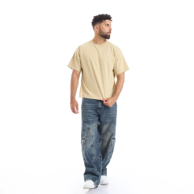 POLO MANGA CORTA BOXY FIT HOMBRE METAL JEANS TEO - 2