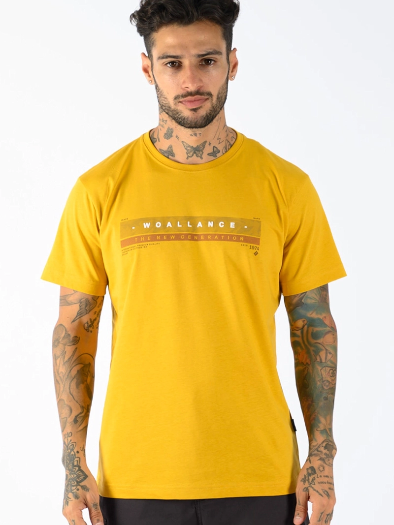 POLO MANGA CORTA ALGODÓN HOMBRE WOALLANCE CLASICO 113 H24 - 1