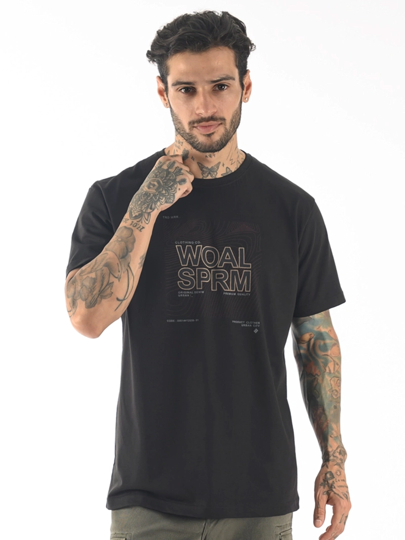 POLO MANGA CORTA ALGODÓN HOMBRE WOALLANCE CLASICO 117 H24 - 1