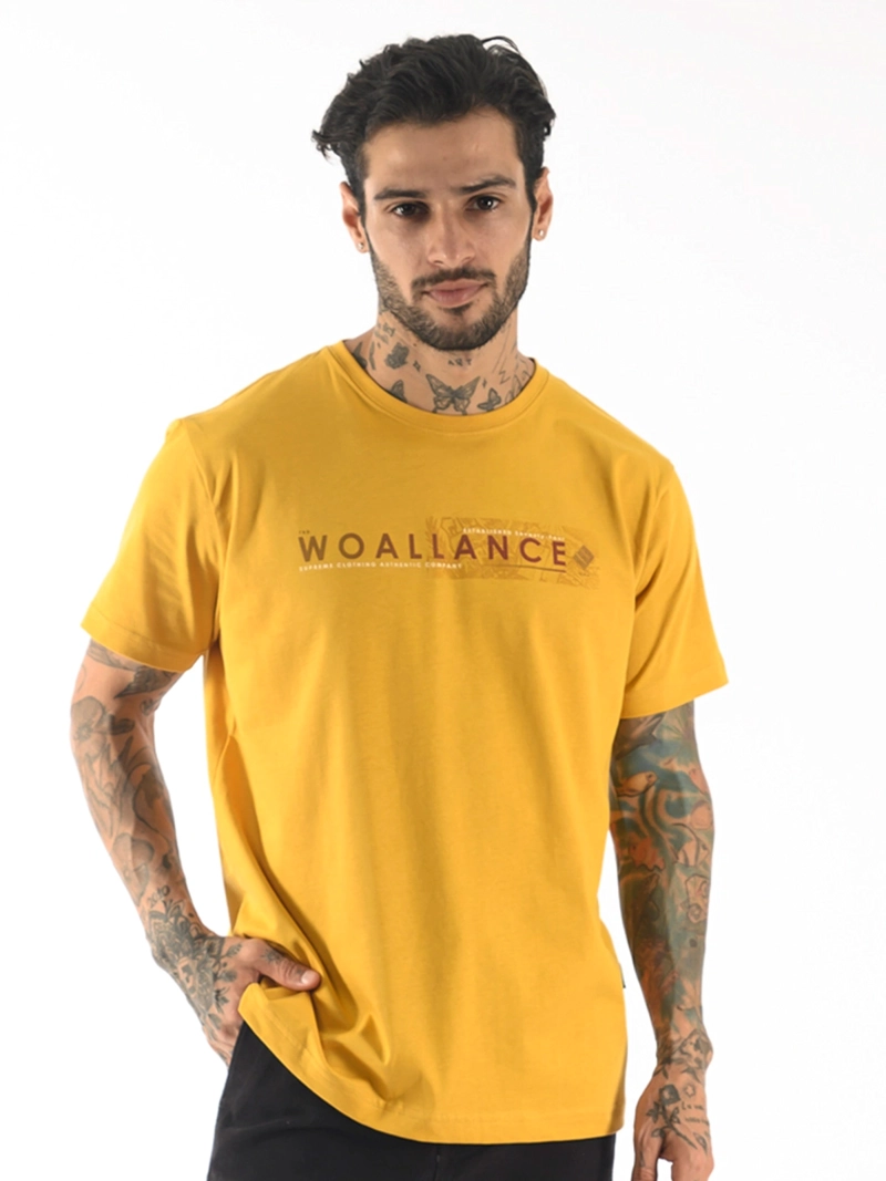 POLO MANGA CORTA ALGODÓN HOMBRE WOALLANCE CLASICO 118 H24 - 1