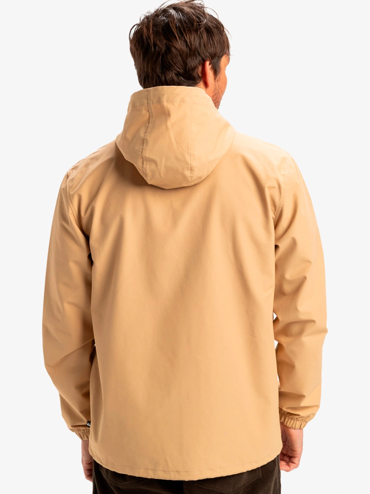CASACA HOMBRE QUIKSILVER CAQUI RAIN CLOUD HOODED COACH - 2