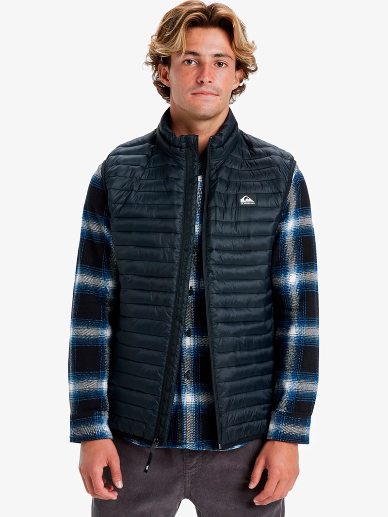 CHALECO HOMBRE QUIKSILVER NEGRO SCALY SLEEVELESS EARLY START VEST - 1
