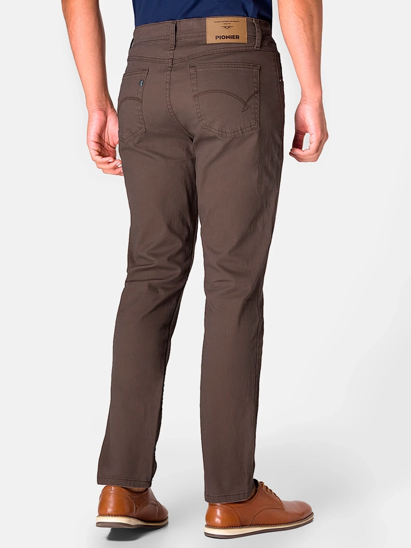 PANTALÓN ALGODÓN RECTO HOMBRE PIONIER RELAXED CONFORT - 2