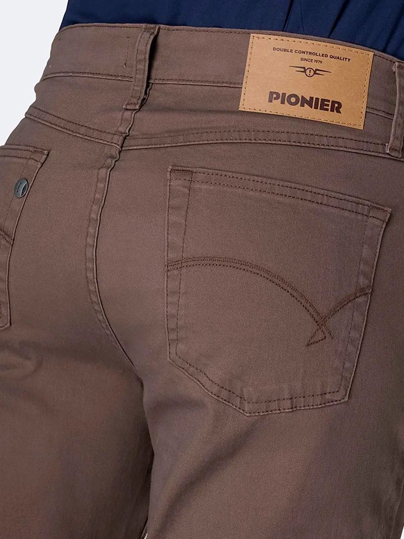 PANTALÓN ALGODÓN RECTO HOMBRE PIONIER RELAXED CONFORT - 3