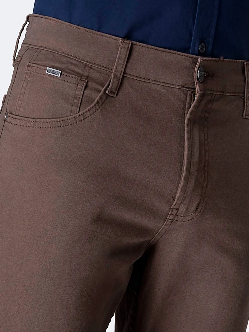 PANTALÓN ALGODÓN RECTO HOMBRE PIONIER RELAXED CONFORT - 4