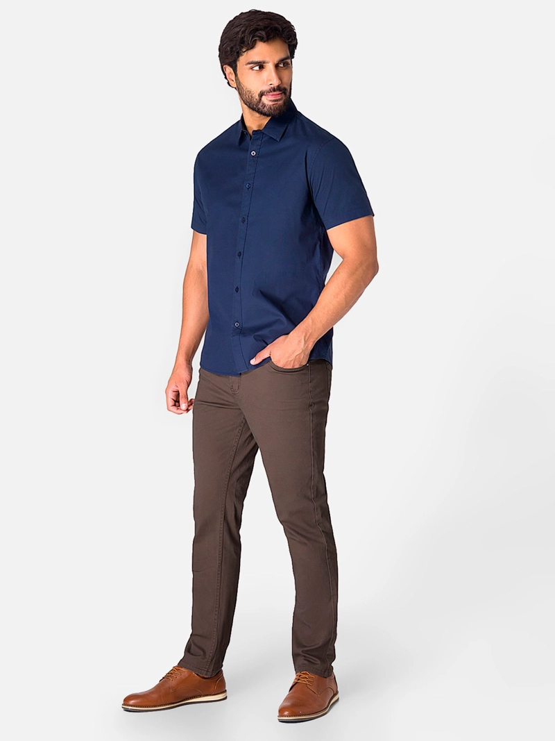 PANTALÓN ALGODÓN RECTO HOMBRE PIONIER RELAXED CONFORT - 5