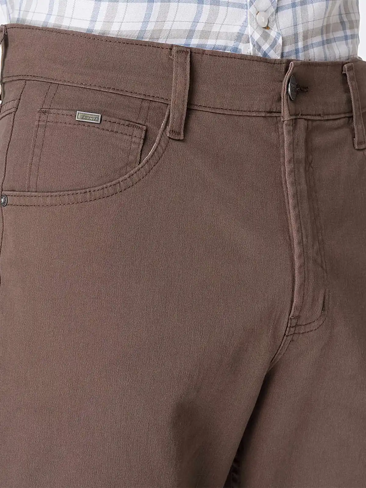 PANTALÓN RECTO HOMBRE PIONIER RELAXED CONFORT - 4