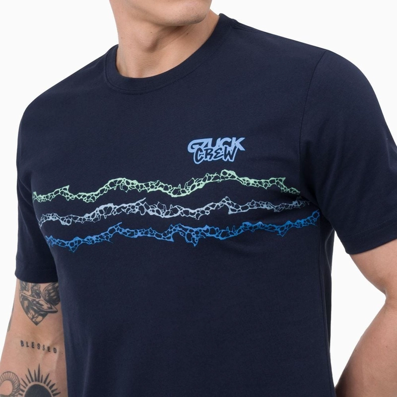 POLO MANGA CORTA HOMBRE GZUCK OKER REGULAR FIT - 3