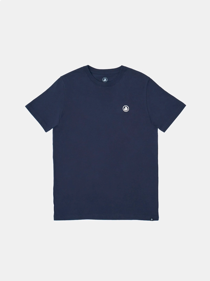 POLO MANGA CORTA ALGODÓN HOMBRE DUNKELVOLK NEGRO 3D LOGO - 2