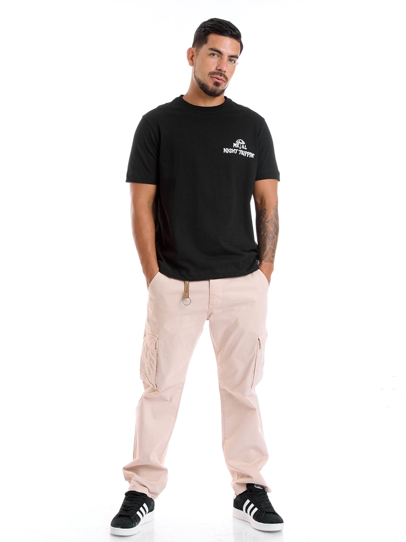 POLO MANGA CORTA ALGODÓN HOMBRE METAL JEANS NIGHT - 4