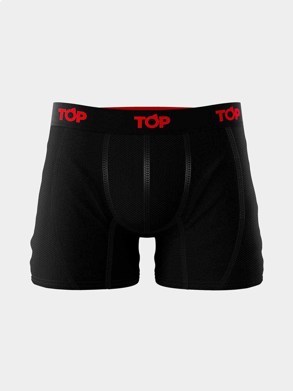 PACK X2 BOXER ALGODÓN HOMBRE TOP NEGRO - 2
