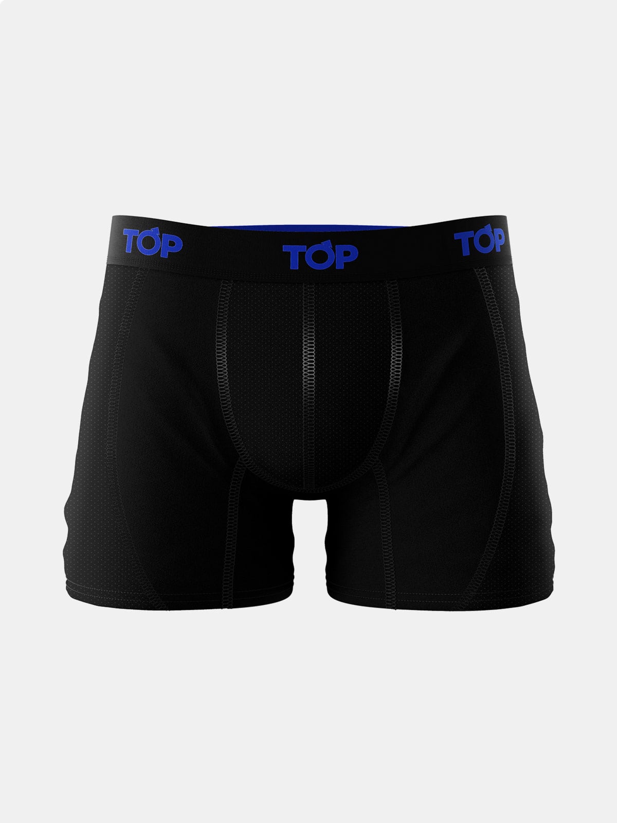 PACK X2 BOXER ALGODÓN HOMBRE TOP NEGRO - 3
