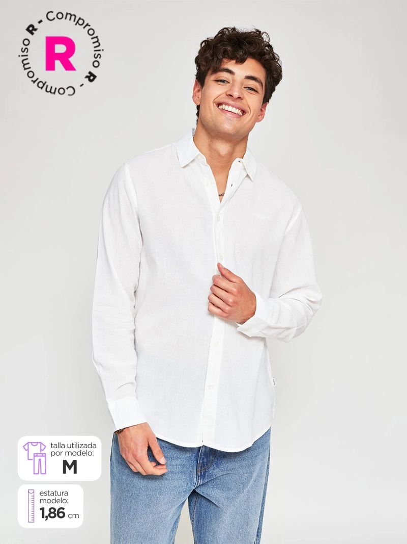 CAMISA MANGA LARGA HOMBRE PEPE JEANS ARNAU - 1