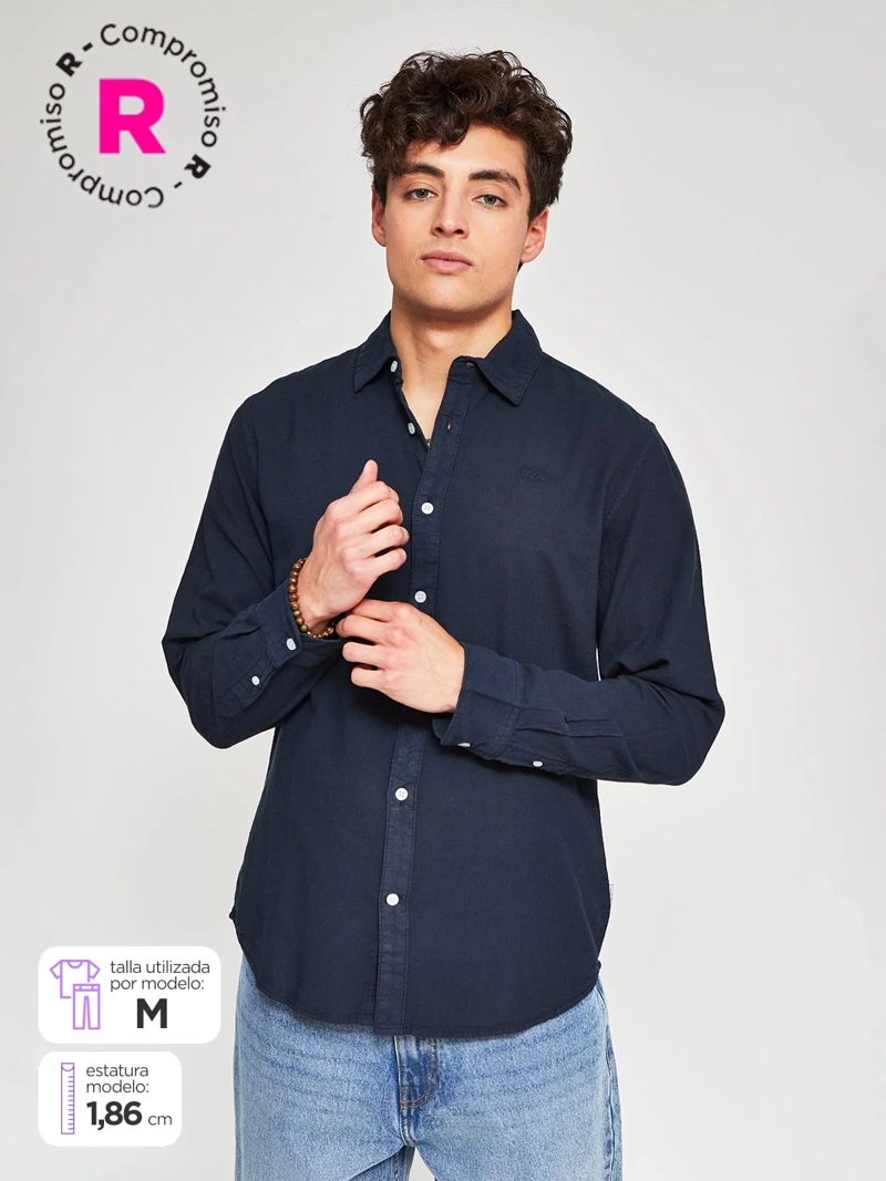 CAMISA MANGA LARGA HOMBRE PEPE JEANS ARNAU - 1