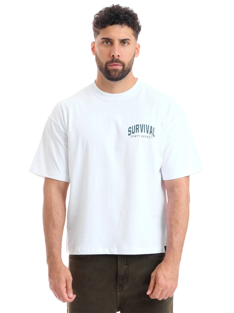 POLO BOXY FIT HOMBRE METAL JEANS DIRTY - 1