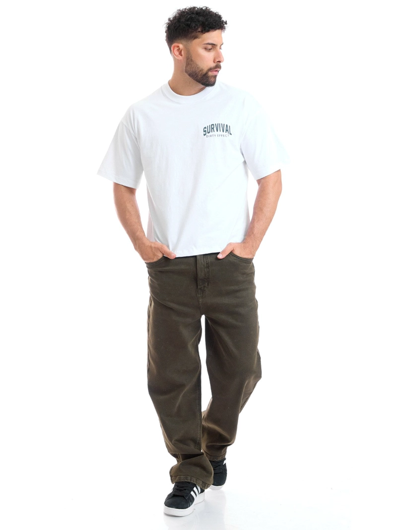 POLO BOXY FIT HOMBRE METAL JEANS DIRTY - 4