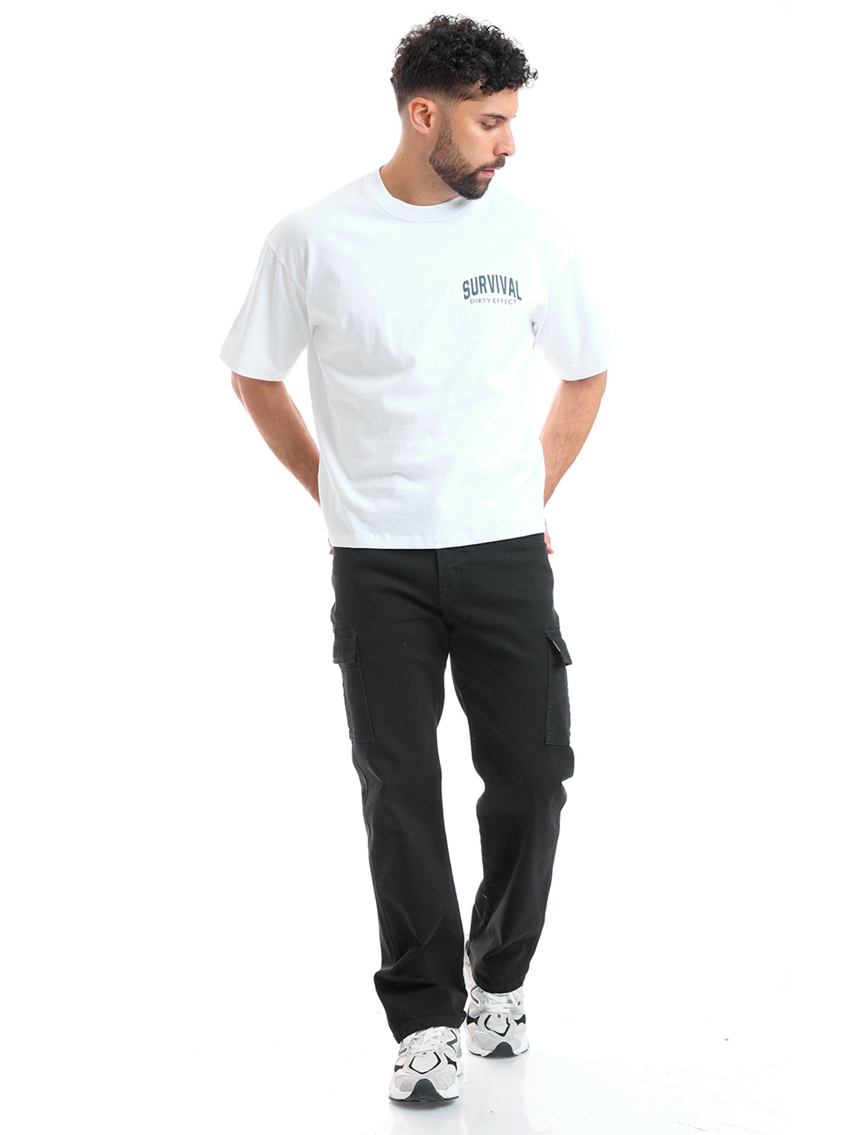 JEANS ALGODÓN CARGO HOMBRE METAL JEANS SNEYDER - 4