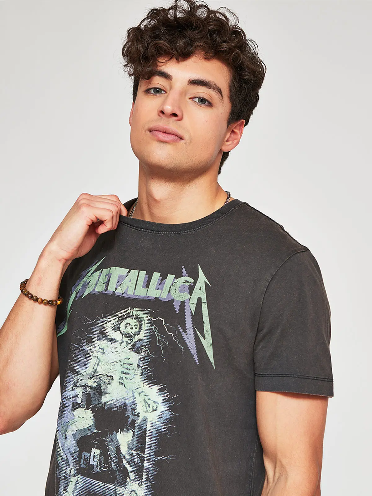 POLO MANGA CORTA HOMBRE BARBADOS ROCK METALLICA - 3