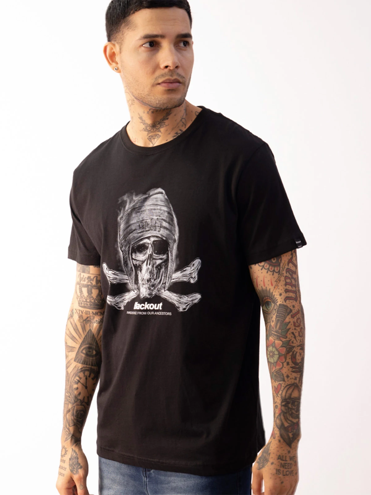 POLO MANGA CORTA ALGODÓN HOMBRE BLACKOUT BASICO 005 H25 - 3