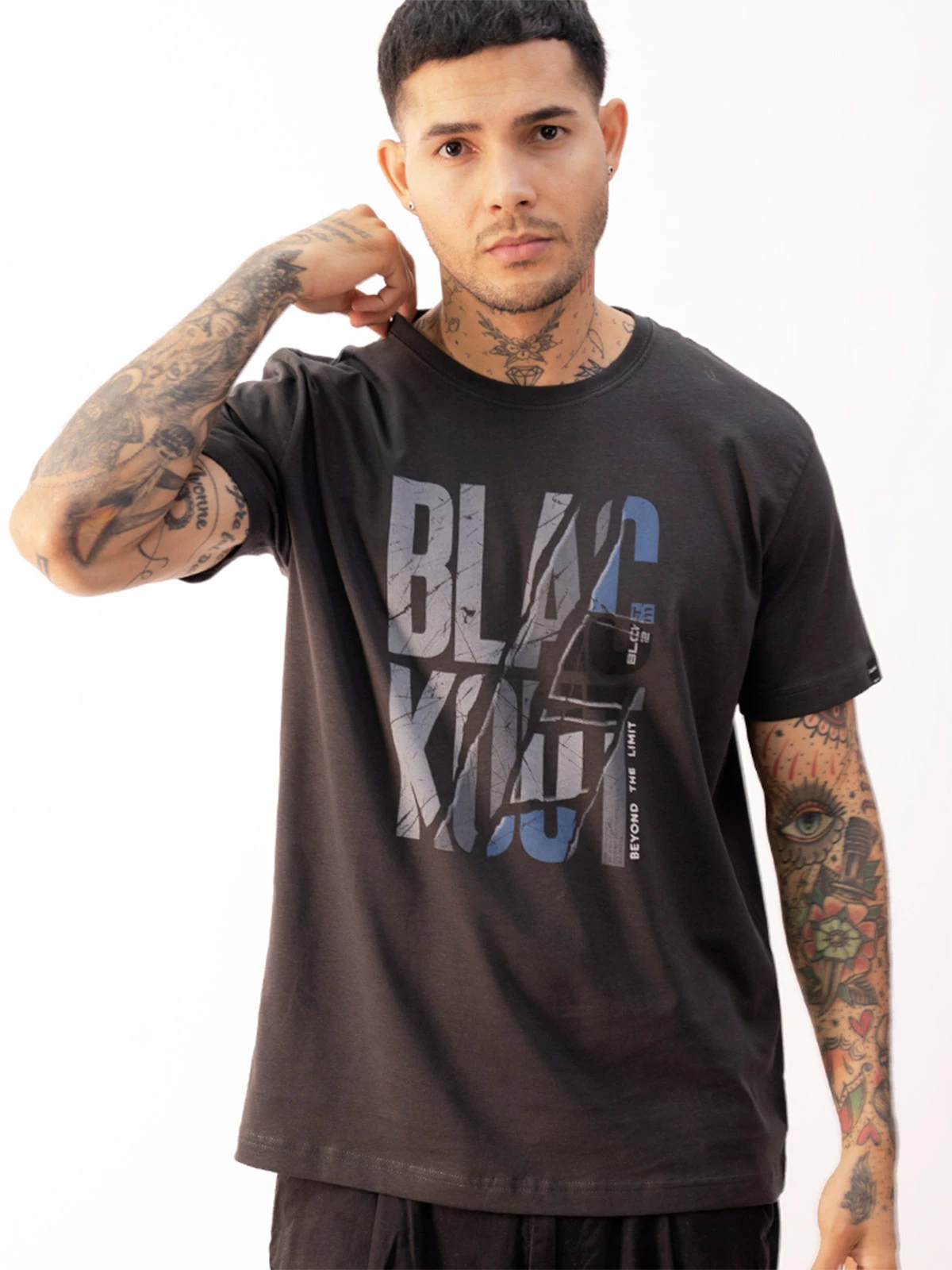 POLO MANGA CORTA ALGODÓN HOMBRE BLACKOUT BASICO 009 H25 - 3