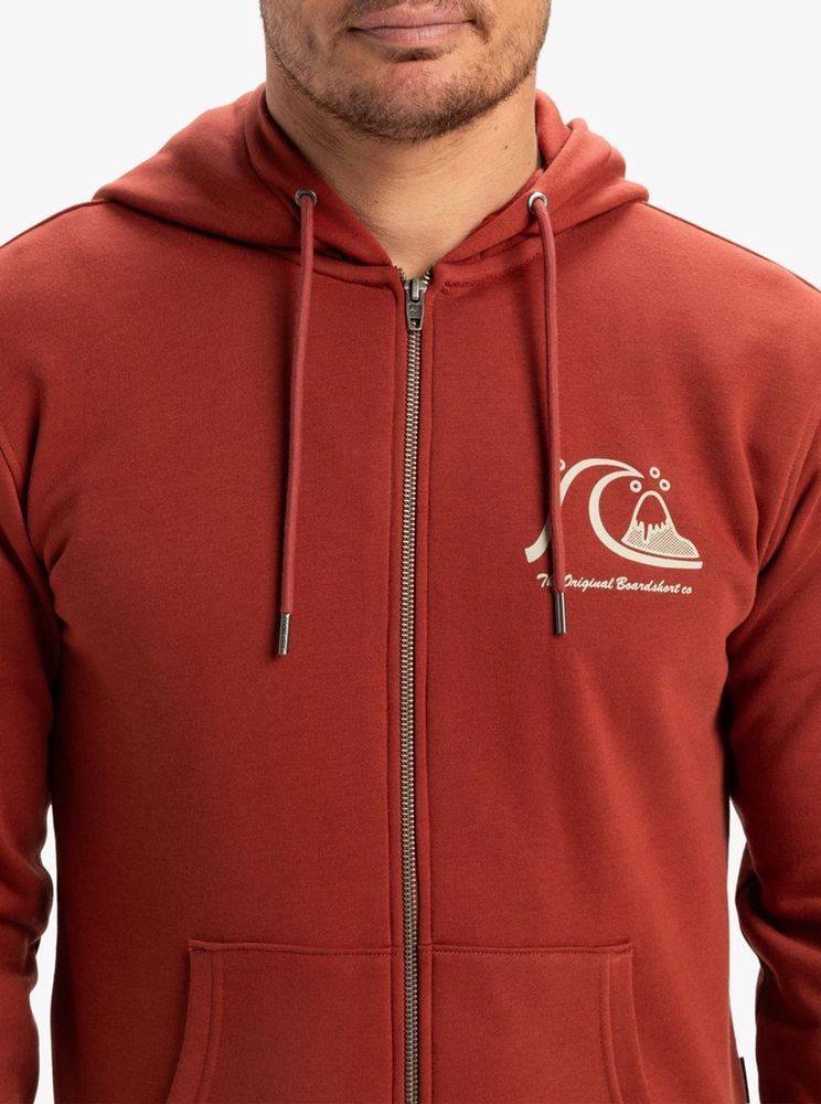 POLERA HOMBRE QUIKSILVER GRAPHIC MIX HOODIE - 2