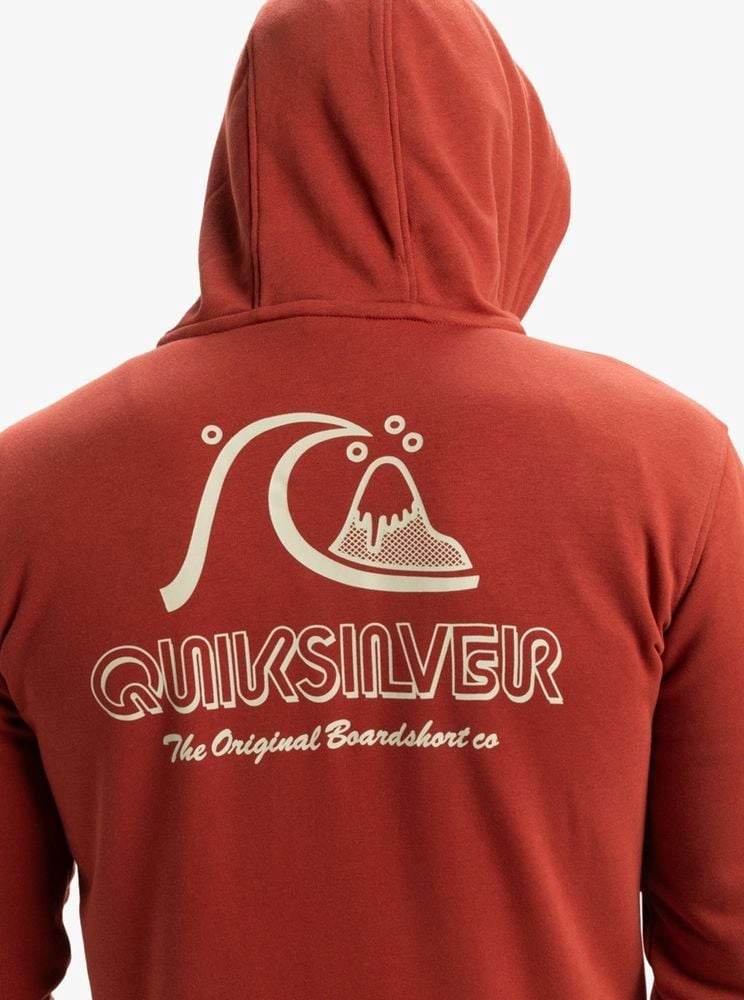 POLERA HOMBRE QUIKSILVER GRAPHIC MIX HOODIE - 3
