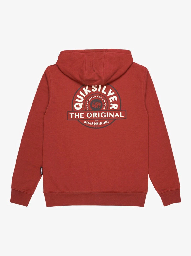 POLERA HOMBRE QUIKSILVER GRAPHIC MIX HOODIE - 5