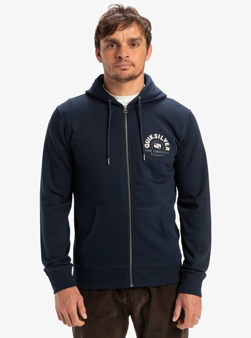 POLERA HOMBRE QUIKSILVER GRAPHIC MIX HOODIE - 1