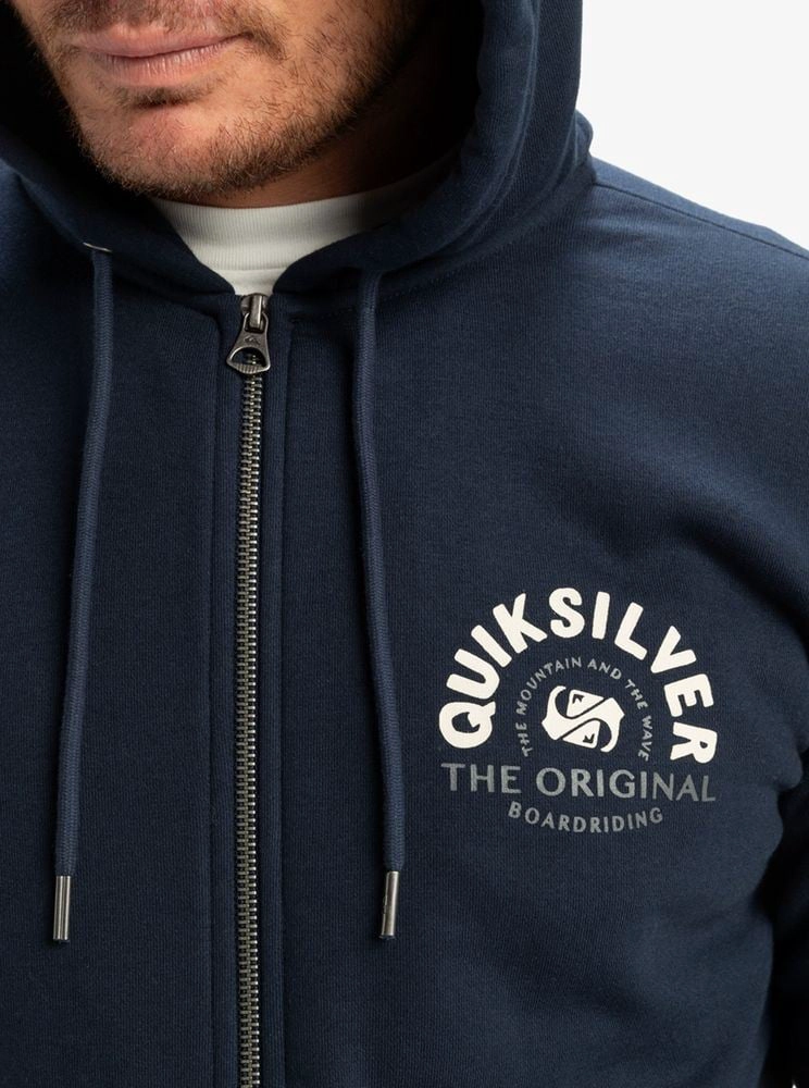 POLERA HOMBRE QUIKSILVER GRAPHIC MIX HOODIE - 2