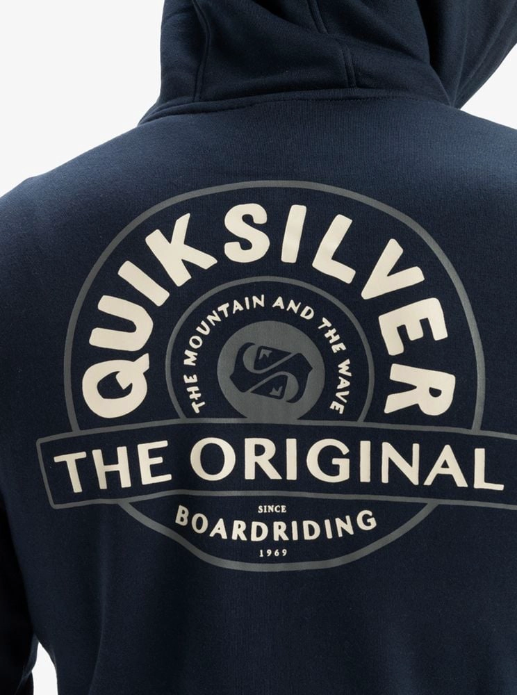 POLERA HOMBRE QUIKSILVER GRAPHIC MIX HOODIE - 3