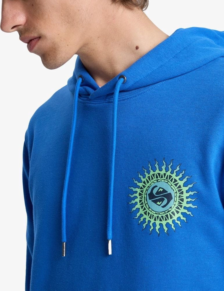 POLERA HOMBRE QUIKSILVER GRAPHIC MIX HOODIE - 2