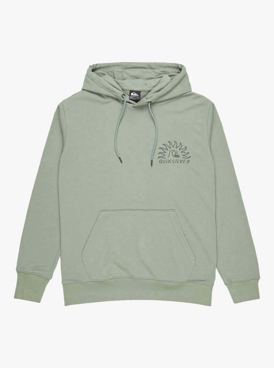 POLERA HOMBRE QUIKSILVER GRAPHIC MIX HOODIE - 1