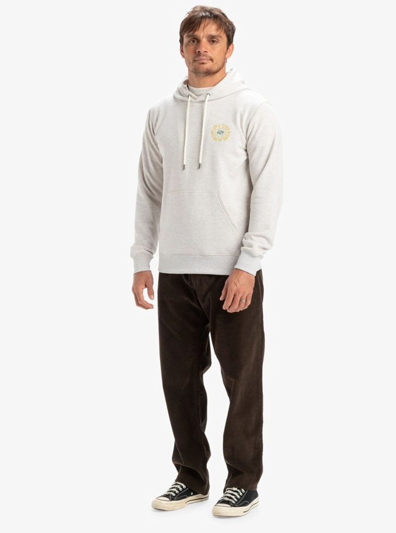 POLERA HOMBRE QUIKSILVER GRAPHIC MIX HOODIE - 4