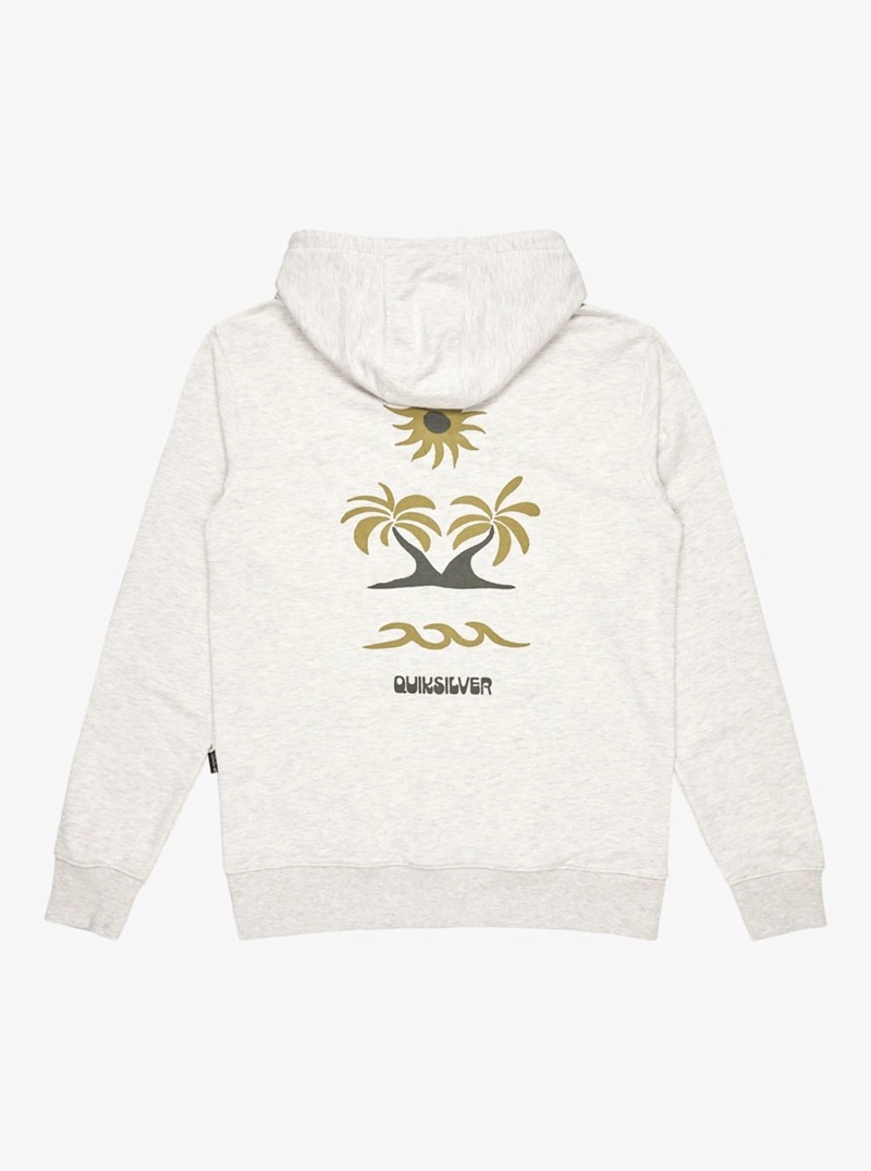 POLERA HOMBRE QUIKSILVER GRAPHIC MIX HOODIE - 7