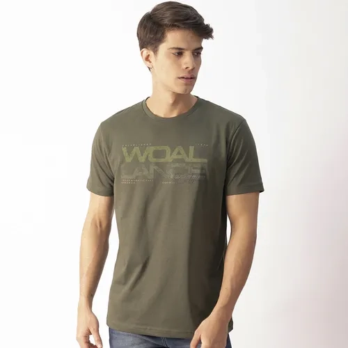POLO MANGA CORTA ALGODÓN HOMBRE WOALLANCE CLASICO 007 - 1