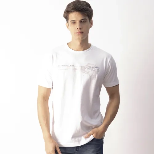 POLO MANGA CORTA ALGODÓN HOMBRE WOALLANCE CLASICO 008 - 1