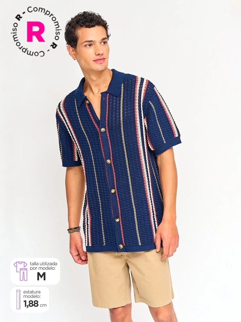 CAMISA MANGA CORTA HOMBRE AERO ALOHA - 1