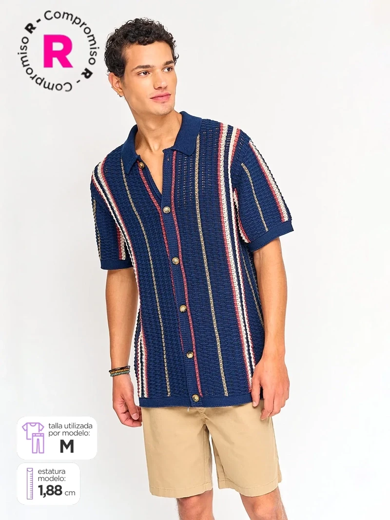 CAMISA MANGA CORTA HOMBRE AERO ALOHA - 1