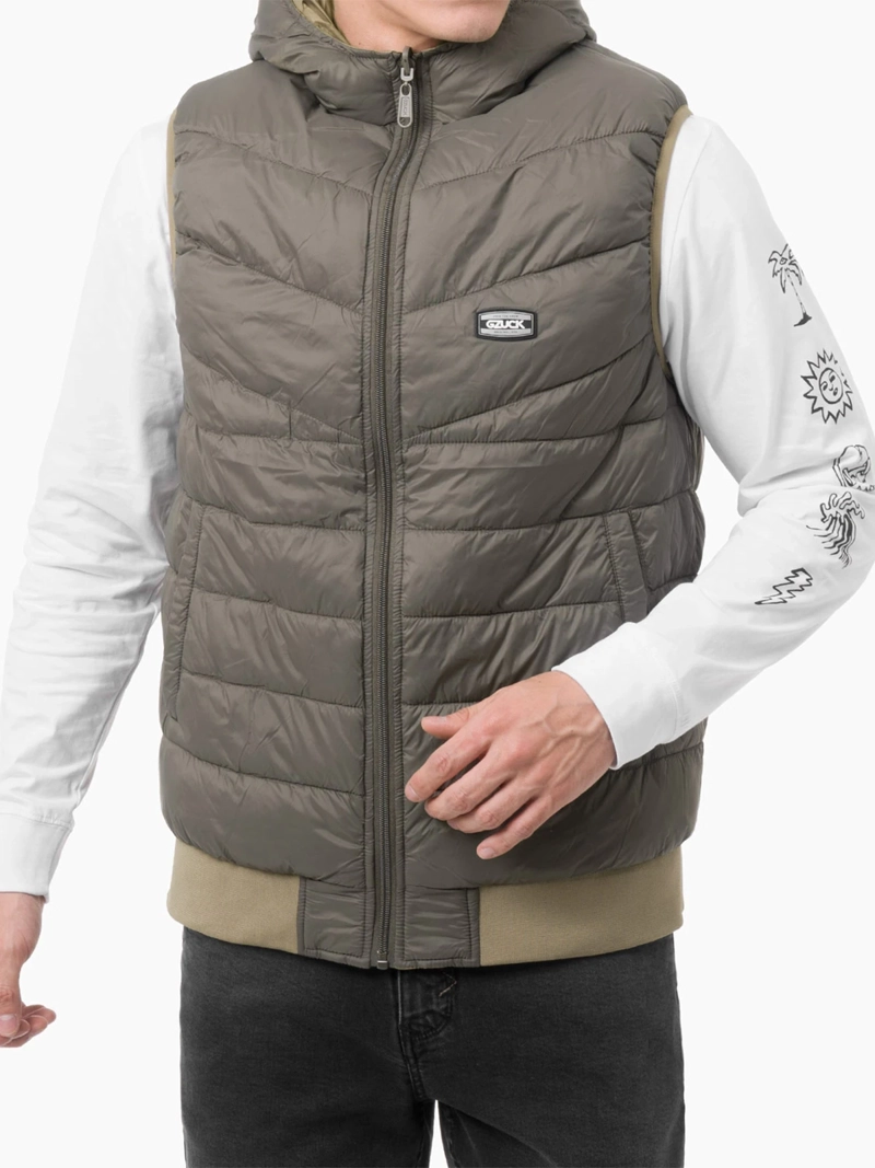 CHALECO REGULAR FIT HOMBRE GZUCK MYKELTI - 3
