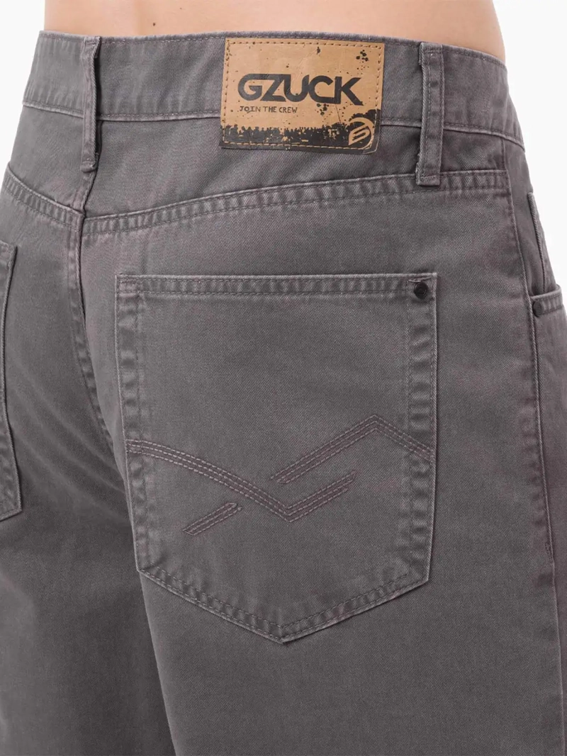 PANTALÓN STRAIGHT FIT HOMBRE GZUCK LEVOLX DRILL - 4
