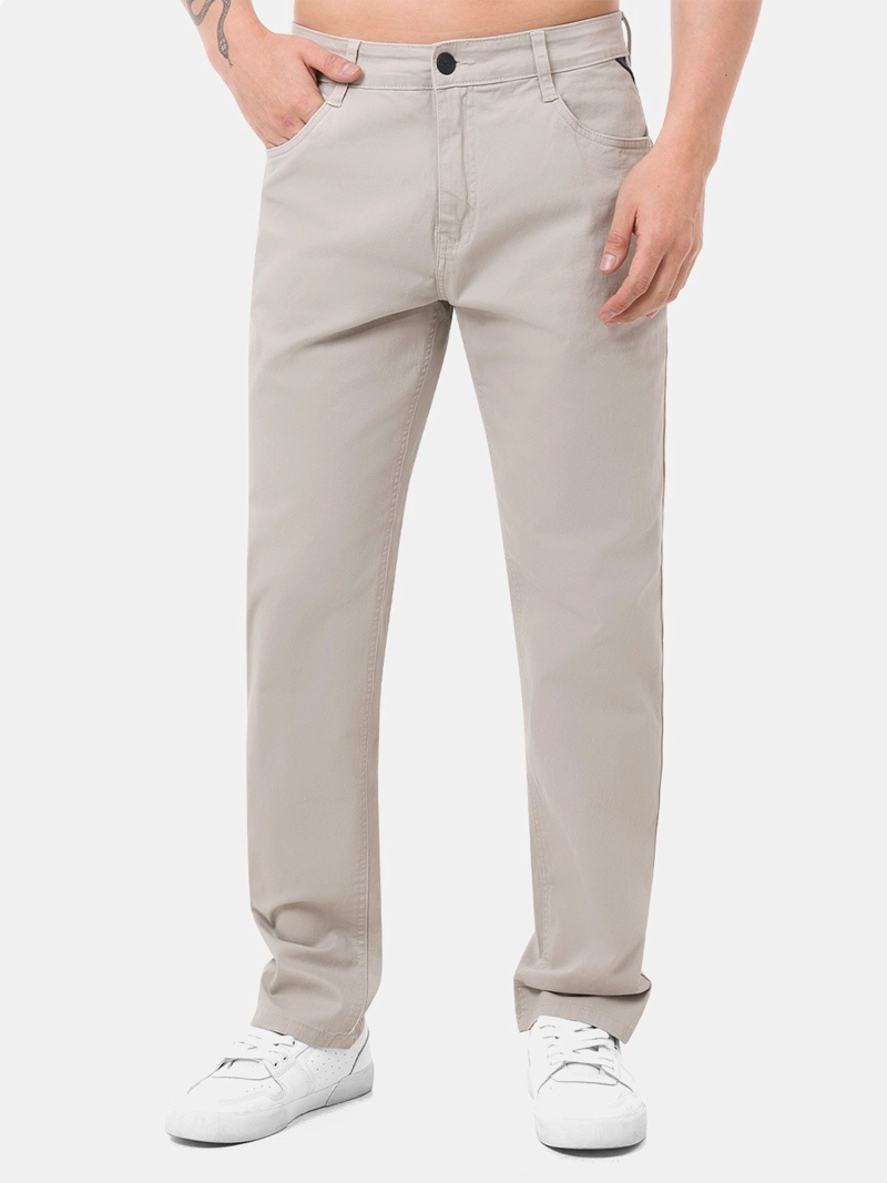 PANTALÓN SLIM FIT HOMBRE GZUCK MARKZU DRILL - 1
