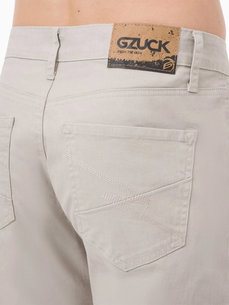 PANTALÓN SLIM FIT HOMBRE GZUCK MARKZU DRILL - 4