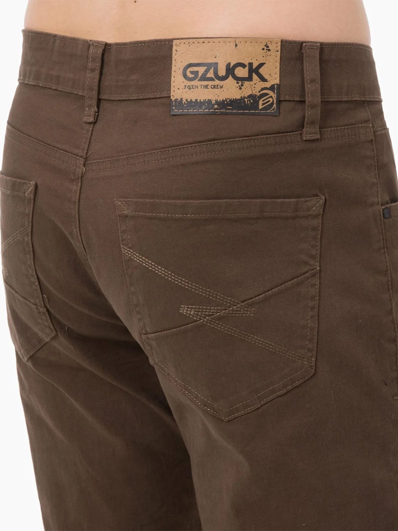 PANTALÓN SLIM FIT HOMBRE GZUCK MARKZU DRILL - 4